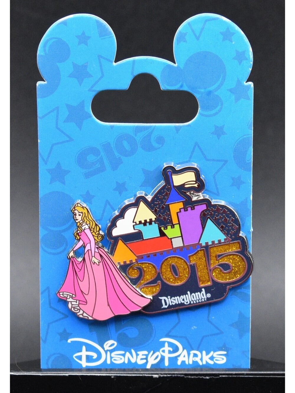 Disney Sleeping Beauty Castle Aurora 2015 DLR Pin (C4)